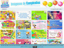 Tablet Screenshot of imagenesdecumpleanos.info