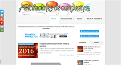 Desktop Screenshot of imagenesdecumpleanos.com